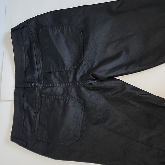 PRANA BLACK SHINY JEANS/  SIZE  4/27 - Picture 9 of 11